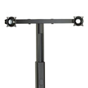Photo of Chief KFA225B Widescreen Dual Monitor Cart/Stand Accessory