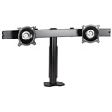 Photo of Chief KTC220B Dual Monitor Horizontal Desk Clamp Mount - Black