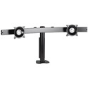 Photo of Chief KTC225B Widescreen Dual Monitor Horizontal Desk Clamp Mount - Black