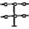 Chief Six Monitor TV Mount - Black