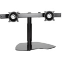 Chief KTP220B Dual Monitor Horizontal Table Stand - Black