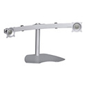 Photo of Chief Widescreen Horizontal Table Stand Dual Monitor Mount - Silver