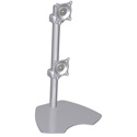 Photo of Chief KTP230S Dual Monitor Vertical Table Stand - Silver