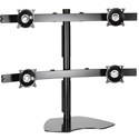 Chief Widescreen Quad Display Desk Mount - Black