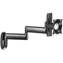 Chief Height Adjustable Single Display Wall Mount - Black