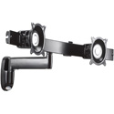 Chief KWS220S Single Arm Articulating Wall Mount - Dual Monitor - Silver