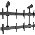 Chief Fusion Micro-Adjustable 2x2 Ceiling Video Wall Display Mount - Black