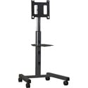Chief MFC6000B Medium Confidence Flat Panel Monitor/TV Cart 2Ft (without interface)