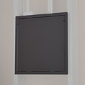 Photo of Chief Large In-Wall Storage Box with Flange and Cover - Black