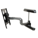 Chief Large 25 Inch Monitor Arm Wall Mount - Without Interface - Black