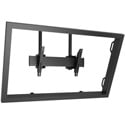 Chief Fusion X-Large Dual Pole Ceiling Mount - Black