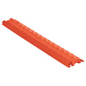 Photo of Checkers FL1X1.5-O FastLane 1 Channel Drop Over Cable Protector - 3 Foot - Orange