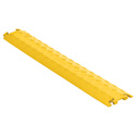 Photo of Checkers FL1X1.5-Y FastLane 1 Channel Drop Over Cable Protector - 3 Foot - Yellow