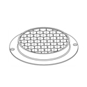 Chroma-Q 2inspire 100 - CQ1509-9136 - Honeycomb Louver - Black