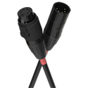 Chauvet RIGLINKIPDMX15FT Riglink 5-Pin Double Shielded IP65 Rated DMX Cable with XLR Connectors - 1.5 Foot