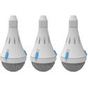 Photo of ClearOne 930-6200-309-W-A Ceiling Microphone Array Analog-X (9 Channel Bundle ) - White
