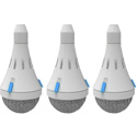 Photo of ClearOne 930-6200-309-W-D Ceiling Microphone Array Dante (9 Channel Bundle ) - White