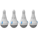 Photo of ClearOne 930-6200-412-W-A Ceiling Microphone Array Analog-X (12 Channel Bundle ) - White