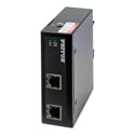 Photo of Patton CL1401E/BT60/PD95 CopperLink Industrial Gigabit PoE Booster - 60W - In-Line Repeater - Single-Port