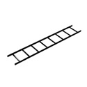Mid-Atlantic CLB-6-W18 6 Ft. Longx18 Inch Wide Straight Section Ladder