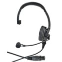 Clear-Com CC-110-X4 Lightweight Single On Ear Intercom Headset with Dynamic Mic and Four-pin Female XLR connector