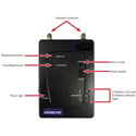 Photo of Clear-Com CZ-EB340 Two Channel Extender Station for the DX340ES Wireless Intercom System - 2.4GHz