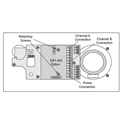 Photo of Clear-Com EB7-4W Encore Intercom System 1 Channel 4 Wire Headset Adapter Module for KB Speaker Stations