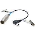 Photo of ClearCom MD-XLR4M adapts XLR4M Headsets to Mini DIN for BP200/BP300/WS200