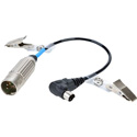 Photo of ClearCom MD-XLR4M Adapter Cable for XLR4M Intercom headset to DX Mini DIN for BP200/BP300/WS200