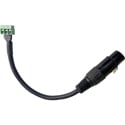 Photo of Calrad 10-95F-PHX-6IN XLR Female to 3 Pin Phoenix Connector Length - 6 Inches