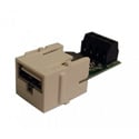Photo of Calrad 72-501 Keystone Insert - USB Type A Low Voltage Charging System Powered Over UTP Cable