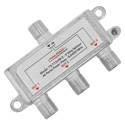 Photo of Calrad 75-713-HG-3 Digital Coaxial RF Splitter 5-2400MHz with All Port Power Pass - 3-Way