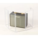 Clearsonic A1224x6 6-Panel Acrylic Amplifier Shield with Flexible Hinges and Cable Cutouts - 2 Feet Tall