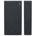 Photo of Clearsonic SBT48 2x4 Foot 2-Piece Sorber Sound Absorption Bass Trap Acoustic Treatment Package - Dark Gray