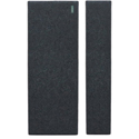 Photo of Clearsonic SBT66 2 x 5.5 Foot 2-Piece Sorber Sound Absorption Bass Trap Acoustic Treatment Package - Dark Gray