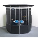 ClearSonic MiniMegaPac Complete Drum Iso Booth Package with Acrylic Drum Shields and Sorber Sound Absorption Baffles