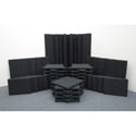 Photo of Clearsonic SP40D StudioPac 40 60-piece Sorber Sound Absorption Baffle Acoustic Treatment Package - Dark Gray