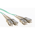 Cleerline 3DOM3SCSC01M SC/UPC-SC/UPC-3mm Riser-OM3-1m Fiber Cable