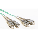 Photo of Cleerline 3DOM3SCSC01M SC/UPC-SC/UPC-3mm Riser-OM3-1m Fiber Cable