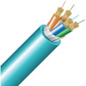 Cleerline 4B50125OM3P 4 Strand 50/125 Multimode OM3 SSF-S I/O Fiber Cable - 1000 Foot