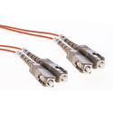 Photo of Cleerline DOM2SCSC01M SC/UPC-SC/UPC-1.6mm Riser-OM2-1m Fiber Cable