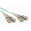 Photo of Cleerline DOM3SCSC02M SC/UPC-SC/UPC-1.6mm Riser-OM3-2m Fiber Cable