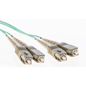 Photo of Cleerline DOM3SCSC03M SC/UPC-SC/UPC-1.6mm Riser-OM3-3m Fiber Cable