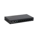Cleerline SSF-8SFPx2RJ45-1G Uplink Gigabit Non-Managed Ethernet Switch - Eight SFPs to Two RJ45 - 328ft Distance