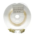 Cleerline SSF-CLRMMLSCSC-125 CLEERFIBER Clear Jacket Simplex Fiber Optic Patch Cord - SC Male to SC Male - 125 Foot