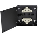 Cleerline SSF-SWM-SOLID-NL-E1 Extra Small - 1 Adapter Plate Capable - Single Door - No Lock - Empty