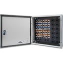 Photo of Outdoor Rated Custom 16x16x6 NEMA Enclosure with Custom Panel - NL4/XLR/Network Connectors