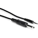 Hosa CMP-110 Cable 3.5mm TRS - 1/4 Inch TS (10 ft)
