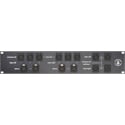 Custom Audio I/O Rackpanel with Complete Laser Engraving