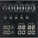 6-Camera SMPTE Hybrid & Robotic Control Black Anodized 13x13.25 Custom Panel with Laser Engraving
